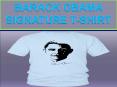 Barack obama signature t shirt PowerPoint PPT Presentation