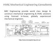 HVAC and Mechanical Engineering Consulting Company!