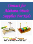 Contact for Alabama Music Supplies For Kids PowerPoint PPT Presentation