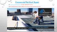 Commercial Flat Roof Repair