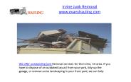 Irvine Junk Removal