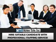 Hire Suitable Candidate With Professional Staffing Services