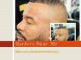Barbers Near Me PowerPoint PPT Presentation