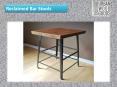 Reclaimed Bar Stools PowerPoint PPT Presentation