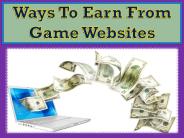 Ways to Earn from Game Websites