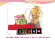 Happy Holi Milk Chocolate Available @ Zoroy.com