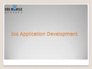 The best Ios Application Development company.