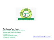 Best Soil Testing Labs in Chennai