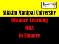 SMU Distance Learning MBA in Finance PowerPoint PPT Presentation