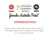 Choose Yamaha Music System By kickstartcomputers