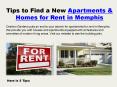 Tips to Find a New Apartments & Homes for Rent in Memphis PowerPoint PPT Presentation