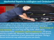 Mechanical Repairs in Addington and Christchurch