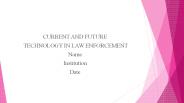 Sample PPT on current and future events in business