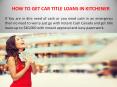 Get car title loans kitchener PowerPoint PPT Presentation