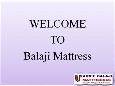 How to Choose Best Mattress in Pune?