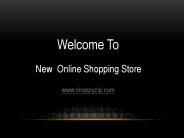 New Online Shopping Store
