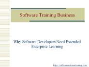 Why software developers need extended enterprise learning