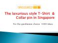 Online large collection of t-shirt and shirts collar pin in Singapore PowerPoint PPT Presentation