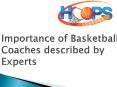 Importance of Basketball Coaches described by Experts PowerPoint PPT Presentation