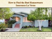 How to Find the Best Homeowners Insurance La Verne