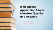 Websphere application server online training
