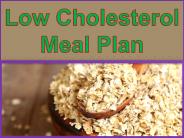 Low cholesterol meal plan