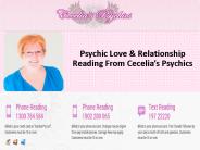 Psychic Love & Relationship Reading From Cecelia’s Psychics