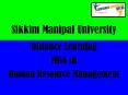 SMU-Distance Learning MBA In Human Resource Management PowerPoint PPT Presentation