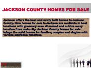 Jackson County Homes for Sale 