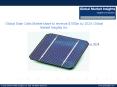 Solar Cells Market forecast to grow at over 12% CAGR from 2016 to 2024 PowerPoint PPT Presentation