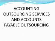 Accounting Outsourcing Services and Accounts Payable Outsourcing (1)