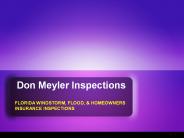 Residential Insurance Inspection