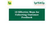 Collect Actionable Customer Feedback using These Methods