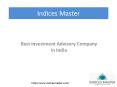 Best Investment Advisory Company in India PowerPoint PPT Presentation