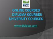 DialYou Online Courses