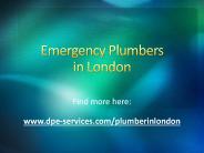 Emergency Plumbers in London