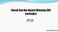 Check Out Our Award Winning SEO Packages PowerPoint PPT Presentation