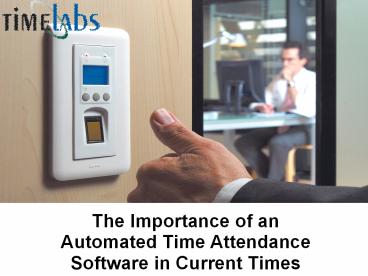 Biometric Attendance Software