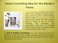 Home Furnishing Idea for the Modern Home PowerPoint PPT Presentation