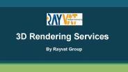 Architectural 3D Rendering Services