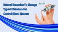 Natural Remedies To Manage Type-2 Diabetes And Control Blood Glucose PowerPoint PPT Presentation
