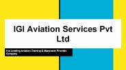 IGI Aviaiton Services Pvt Ltd