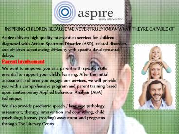 What is Parent Training?