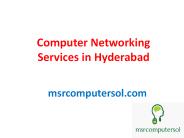 computer hardware and networking services in hyderabad
