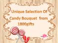 Delicious candy bouquet PowerPoint PPT Presentation