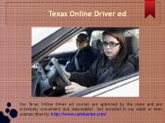 Texas Parent Taught Driver Education