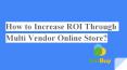 How to Increase ROI Through Multi Vendor Online Store? PowerPoint PPT Presentation