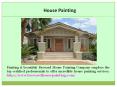 House Painting Services PowerPoint PPT Presentation