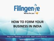 How To Form Your Business In India