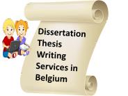 Dissertation Thesis Writing Services in Belgium
